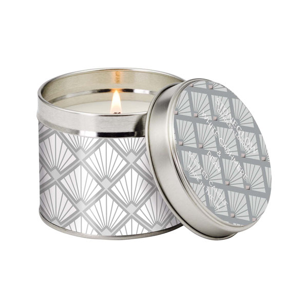 Stoneglow Candles White Cashmere & Pear Candle Wayfair.co.uk